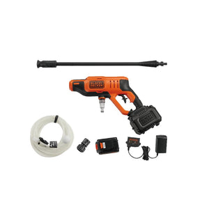 Lavadora a Presión Inalámbrica 20V 350 PSI Black and Decker