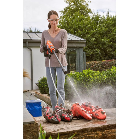 Lavadora a Presión Inalámbrica 20V 350 PSI Black and Decker