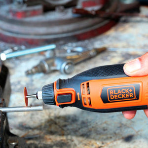 Kit Minitorno 180W con 113 Accesorios Black and Decker