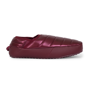 Combo Pantuflas Llaima Polar Burgundy + Sherpa Negro