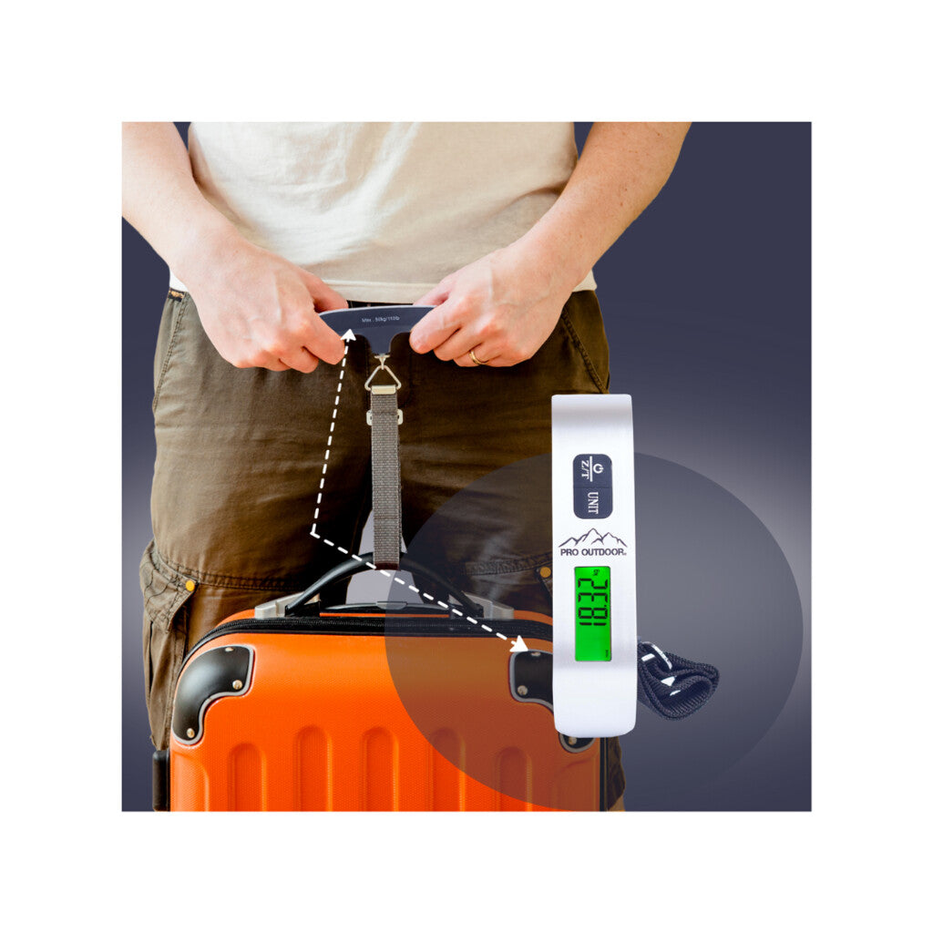 Pesa Digital para Equipaje Pro Outdoor