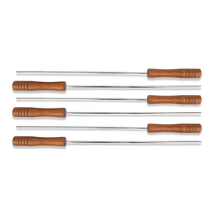 Set De 6 Pinchos Para Asado