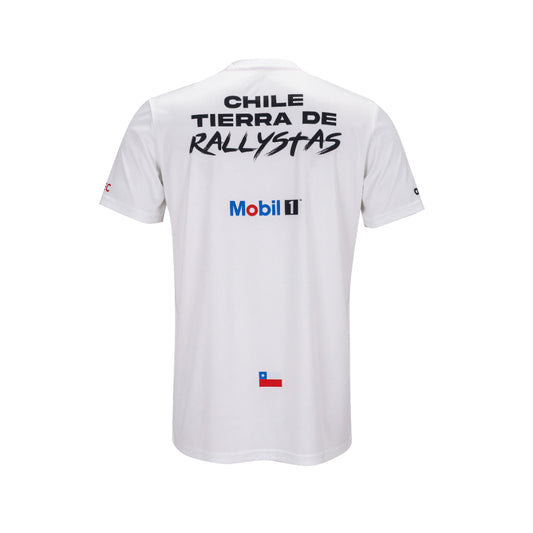 Polera Copec Rally Mobil WRC White