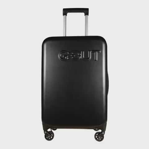 Maleta Cabina. Expandible-Plegable. Ultra Compacta Negra