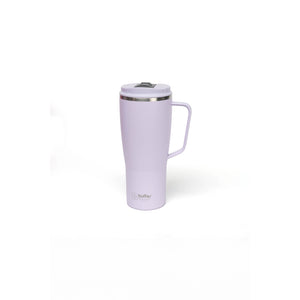 Mug Vaso Térmico Buffer Roques 1Lt + 2 Tapas Lilac