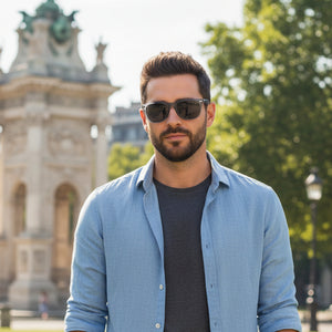 Combo Lentes de sol Berlin y Ulm color gris