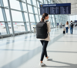 Mochila de Viaje Viral Cabina 40L. Resistente al agua. Hardley Viator. Balistica + Usb