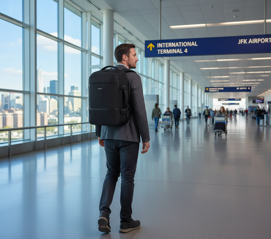 Mochila de Viaje Viral Cabina 40L. Resistente al agua. Hardley Viator. Balistica + Usb