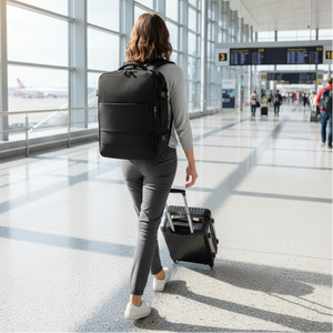 Mochila Viaje Viral 40L Travel. Expandible con Bolsillo Antirrobo Navigator