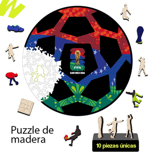 Puzzle 200 Piezas FIFA 2026 Mex/Can/Usa Ball M30 Core