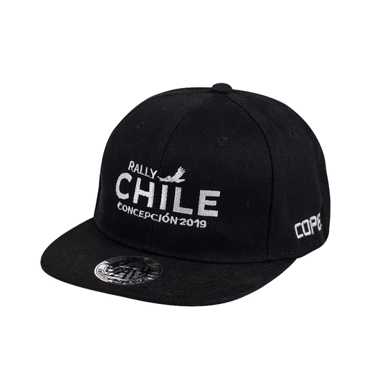 Wrc -jockey negro logo plateado vis/plan