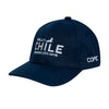 Jockey azul WRC plateado curvo