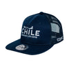 Wrc - jockey azul logo plateado malla