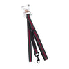 Correa de perro 2x120 cm rojo