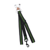 Correa de perro 2x120 cm verde