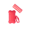 Bolsa de basura roja