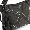 Cartera Hobo inverness XL black