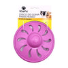 Disco de goma para perro rosado