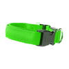Collar luz led XL verde