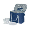 Set picnic 4 personas azul