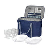 Set picnic 6 personas azul