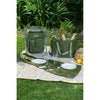Set picnic 6 personas verde