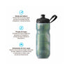 Botella insulada 590 ml Polar verde/plateado