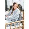 Manta Fleece mediana gris