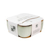 Set 4 mugs blanco/beige