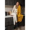 Manta Fleece mediana amarillo