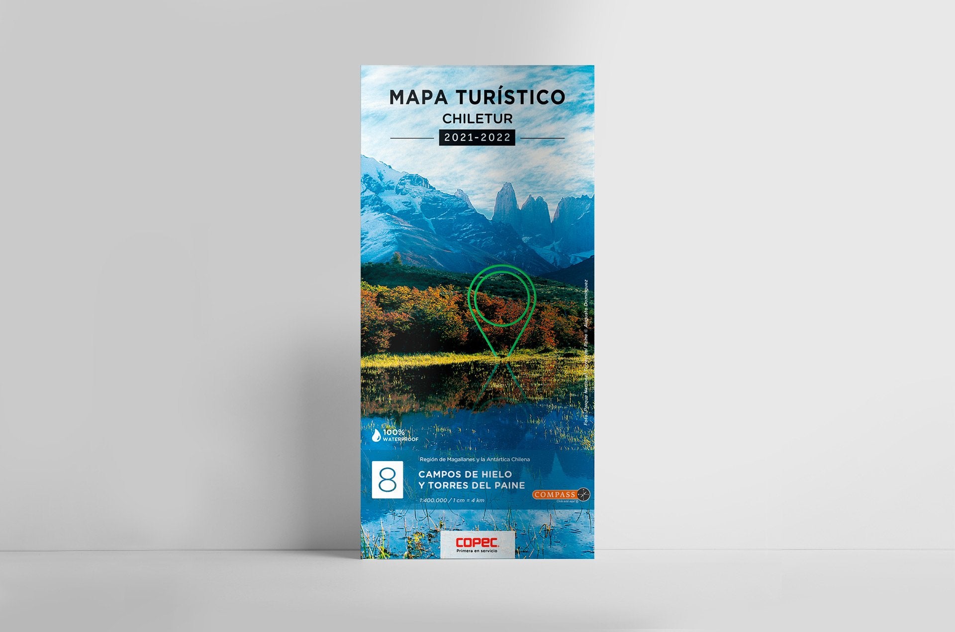 Mapa Tur stico Zona 8 Campos de Hielo y Torres del Paine 2021
