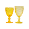 Set 4 Copas 320 ml Amarillo