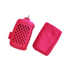 Toalla de bolsillo Fucsia